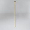 Lampa podtynkowa Alha T Dohar, mosiężna, sufitowa, tubus, LED, minimalistyczna, do salonu, kuchni, korytarza.