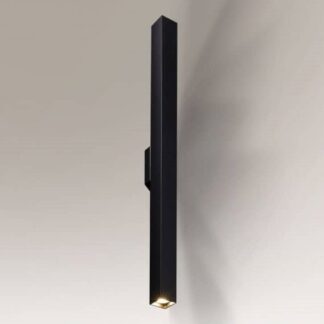 Nowoczesny czarny kinkiet Doha