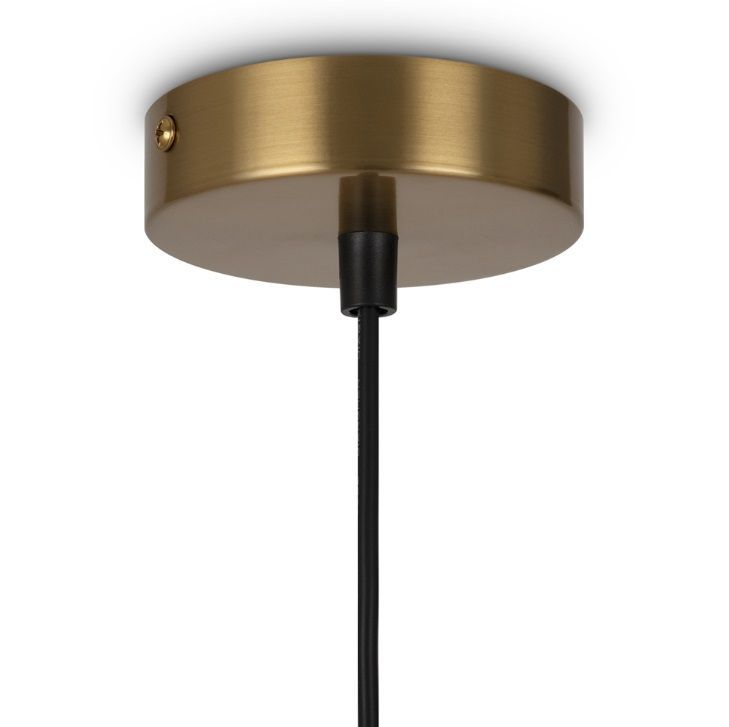 Lampa wiszaca Ring zlota podsufitka