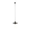 Metalowa lampa wisząca Ikeda w kształcie białego dysku – outlet