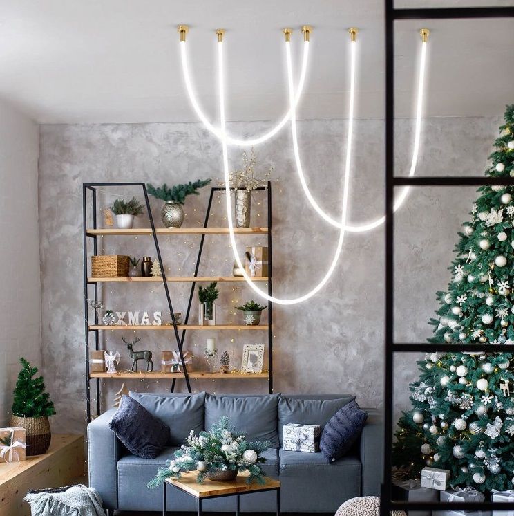 Stylowa wisząca lampa Rope Light o długości 4 metrów