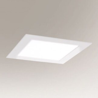 Kwadratowa oprawa podtynkowa Tottori LED w kolorze białym