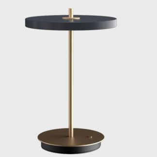 Bezprzewodowa lampka stołowa Asteria Move V2 w antracytowym kolorze