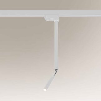 Biała lampa wisząca Kosame od Profile Shilo