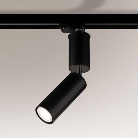 Czarny reflektor sufitowy Shima od Profile Shilo