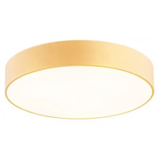 Duży, złoty plafon Darling o średnicy 45 cm