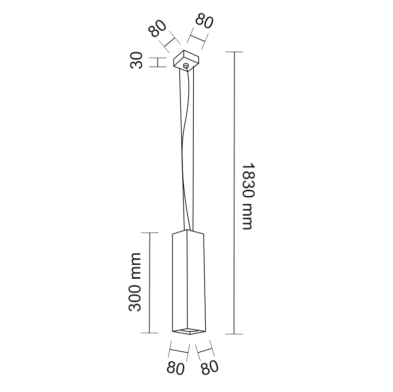 Nowoczesna tuba Kobe w kolorze czarnego złota