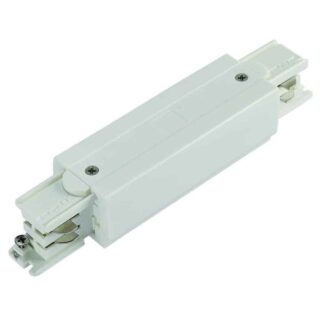 Biały łącznik zasilający do profili Shilo