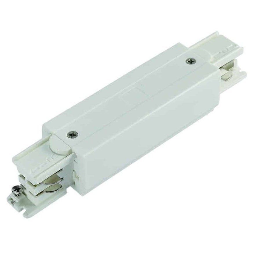 Biały łącznik zasilający do profili Shilo