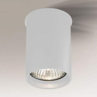 Okrągły biały downlight Arida