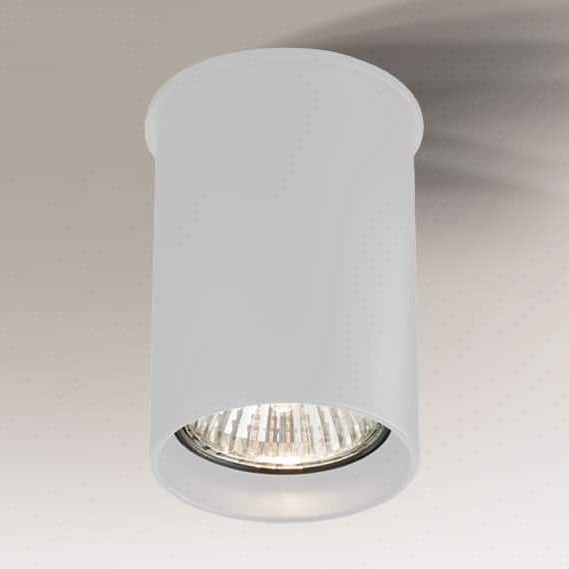 Okrągły biały downlight Arida