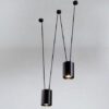 Nowoczesna czarna lampa wisząca Viwin z dwoma kloszami