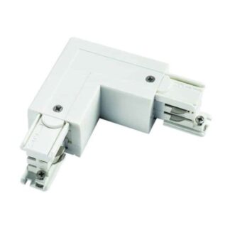 Biały łącznik w kształcie litery L marki Shilo