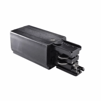 Końcowy zasilacz Profile Shilo w kolorze czarnym, prawostronny