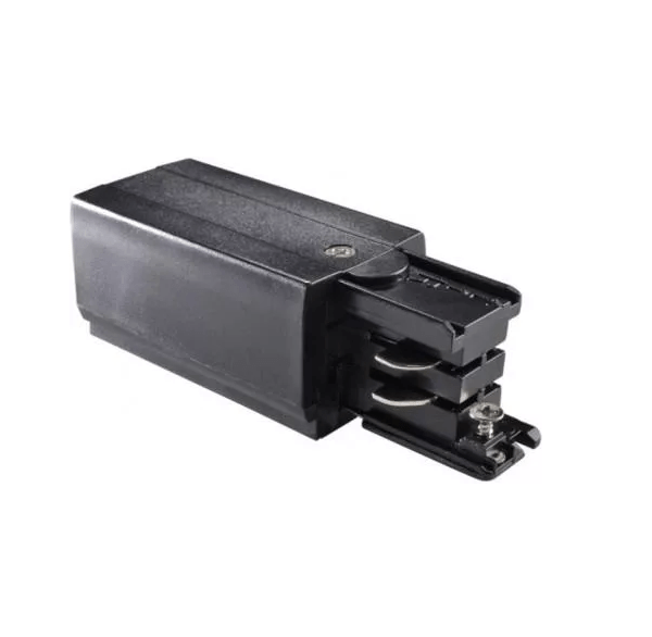 Końcowy zasilacz Profile Shilo w kolorze czarnym, prawostronny