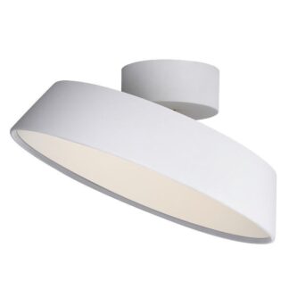 Nowoczesny biały plafon Kaito 2 Dim z regulacją i funkcją ściemniania