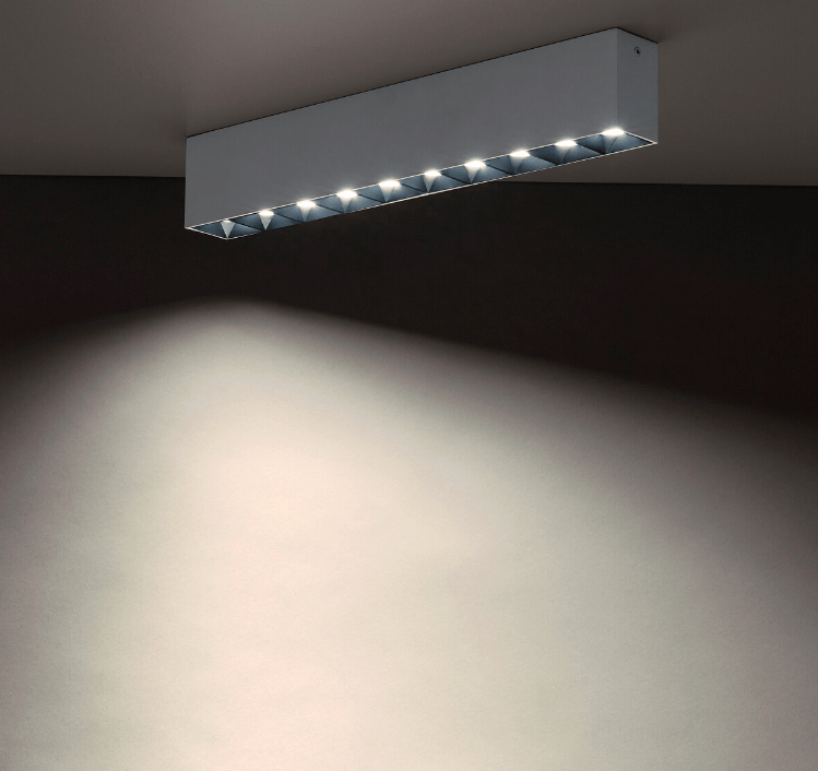 Liniowa natynkowa oprawa sufitowa Midi LED 40W 4000K