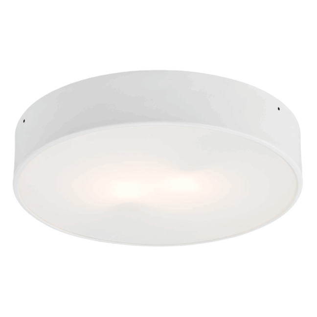 Duży plafon Darling o średnicy 75 cm, wykonany z metalu i plexi