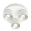 Owalna lampa sufitowa Pitcher 3 wyposażona w ruchome reflektory