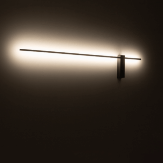 Smukły kinkiet LED 120 cm Motive L 3000K z efektem odbitego światła