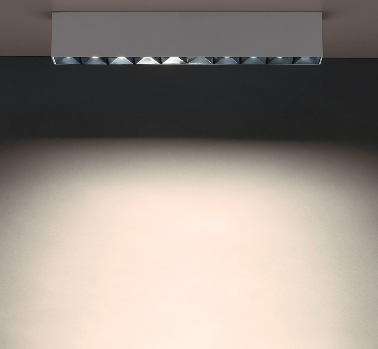 Liniowa natynkowa oprawa sufitowa Midi LED 40W 4000K