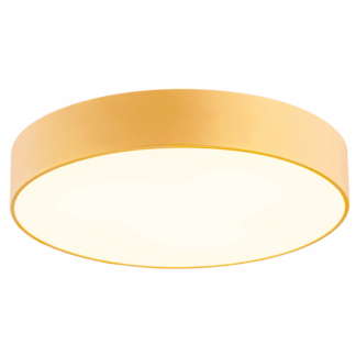 Duży złoty plafon Darling o średnicy 75 cm.