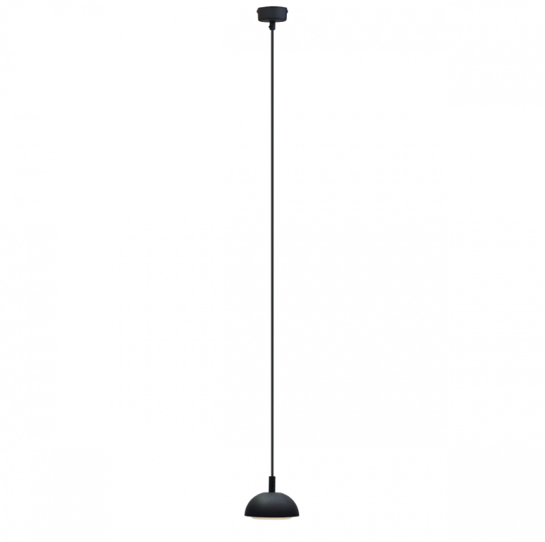 Czarna minimalistyczna lampa wisząca No. Di – Antigo