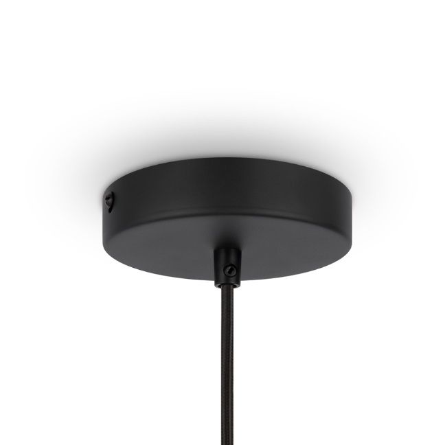 Drewniana lampa wisząca Roots do salonu o średnicy 60 cm