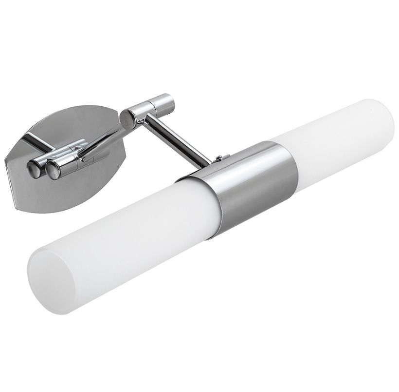 Lśniący kinkiet Jadet do oświetlenia lustra w łazience