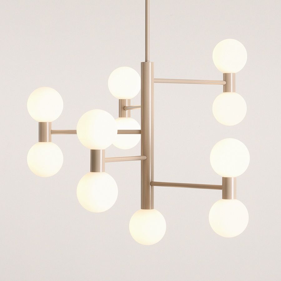 Beżowe lampy sufitowe