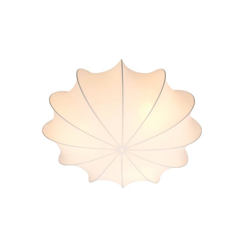 Duży materiałowy plafon Aeron 60 do sypialni od Nordlux