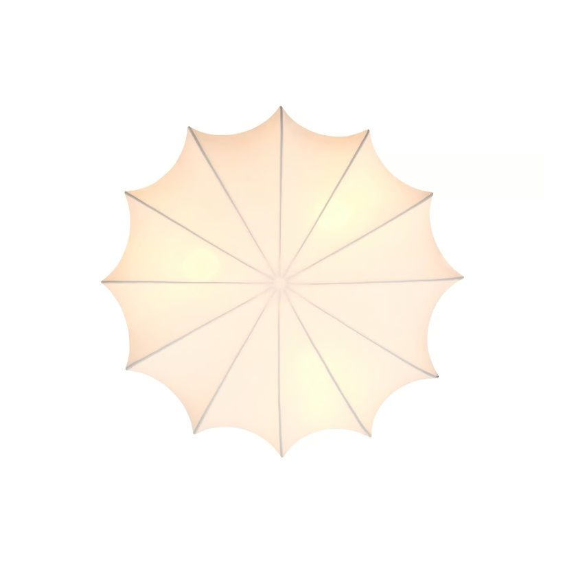 Duży materiałowy plafon Aeron 60 do sypialni od Nordlux