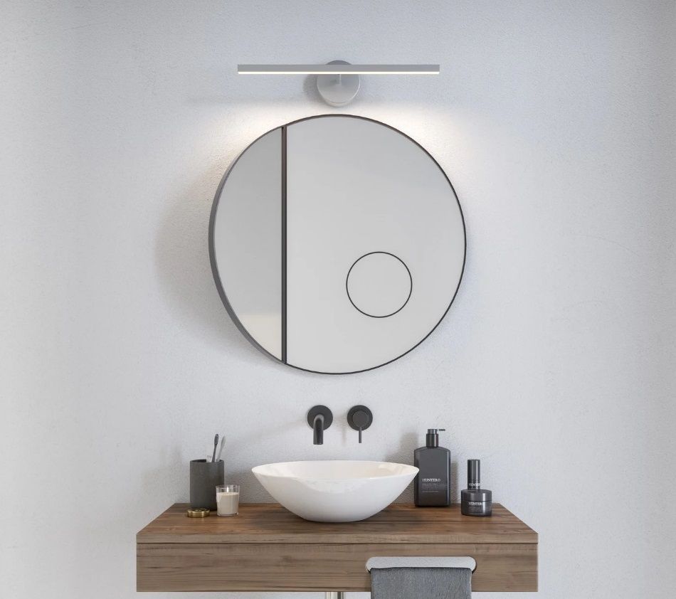 Kinkiet LED Nordlux IP S13 60 do montażu nad lustrem, IP44