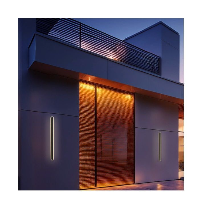 Zewnętrzny kinkiet elewacyjny Stick 120 cm, IP65, LED, 3000K