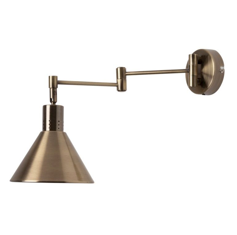 lumigo zloty kinkiet copenhagen candellux z mozliwoscia regulacji ramienia 2