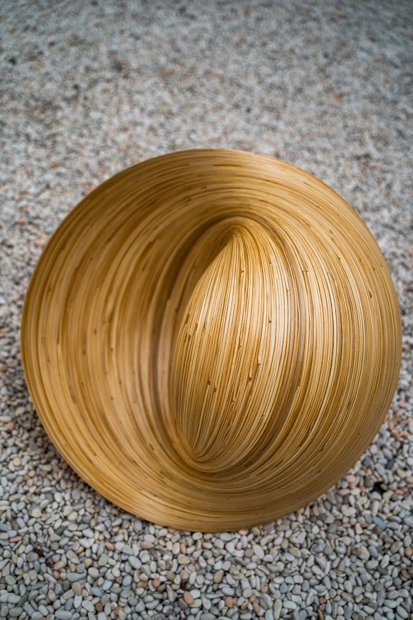 nowoczesna bambusowa lampa wiszaca