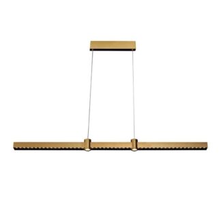 outlet-zlota-podluzna-lampa-wiszaca-led-diamante-no-3-100-cm