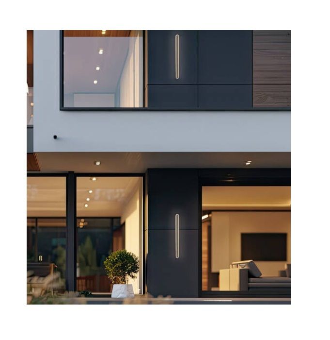 Podłużny kinkiet zewnętrzny LED Stick 60 cm, IP65, 3000K