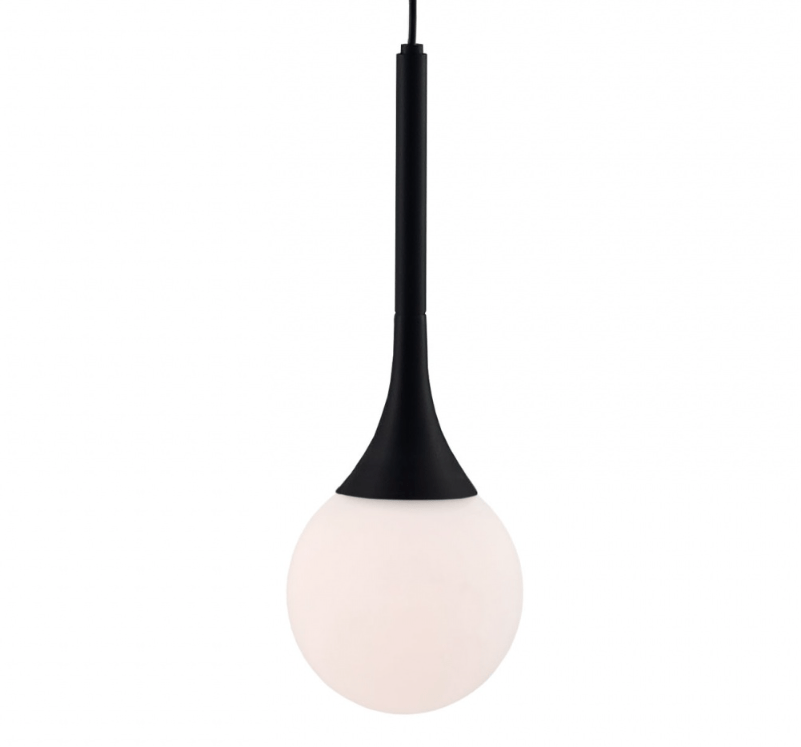 Potrójna wisząca lampa Jun 3 z kloszami w formie kropli