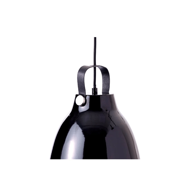 Stylowa czarna lampa wisząca Copenhagen D26.5