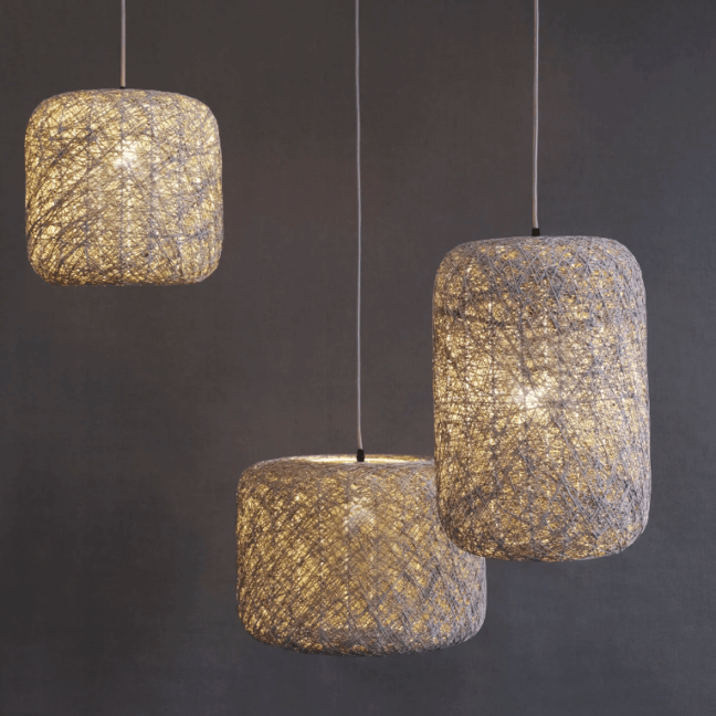 szara-lampa-spin-z-papierowego-sznurka-inspirowana-stylem-wabi-sabi