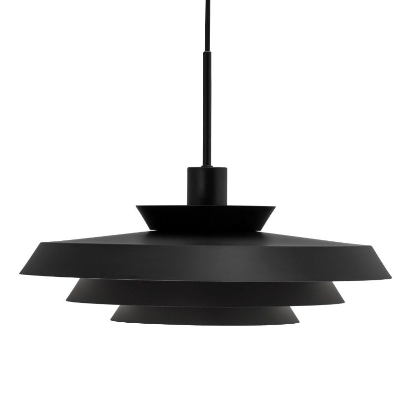Wisząca lampa DL44 w kolorze czarnym od duńskiej marki Dyberg Larsen