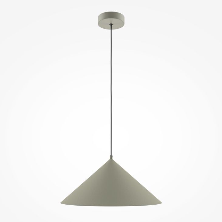 Wisząca lampa w kształcie stożka w odcieniu beżu Basic Colors