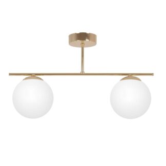 zlota-lampa-sufitowa-rea-z-dwoma-mlecznymi-kloszami