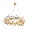 zlota-wiszaca-lampa-botanika-80-z-bialymi-ceramicznymi-listkami
