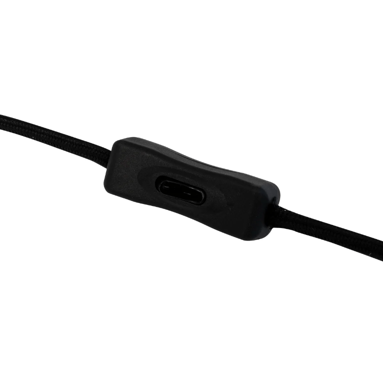 Czarna lampka Ludo idealna do gabinetu i biura Dyberg Larsen