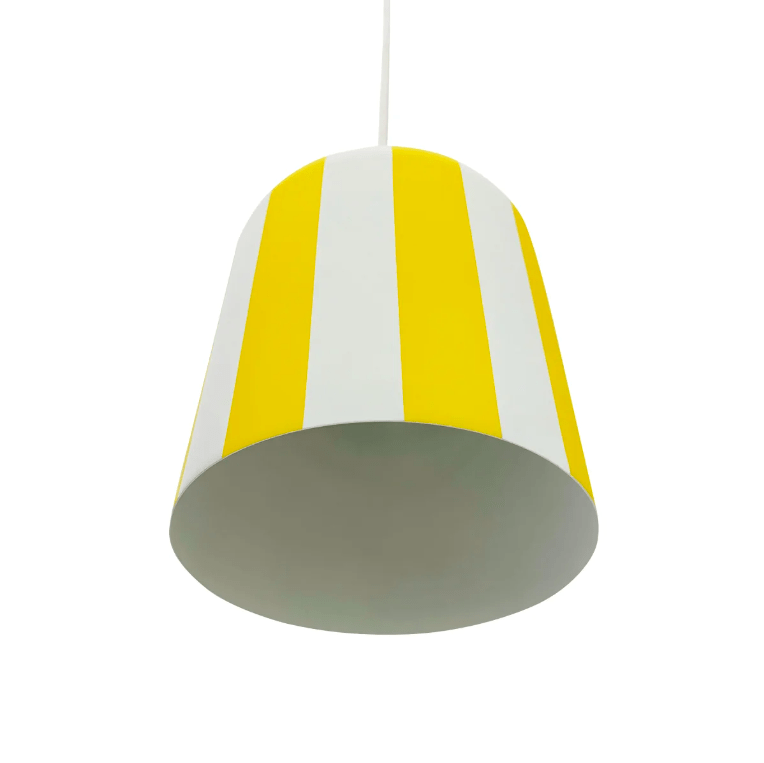 Dekoracyjna wisząca lampa Gry Fager 20 w żółtym kolorze od Dyberg Larsen