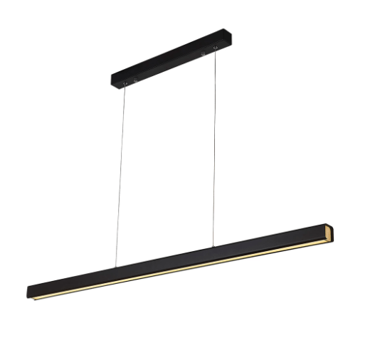 Lampa wisząca Linear No.4 – pozioma z oświetleniem LED o barwie 3000K