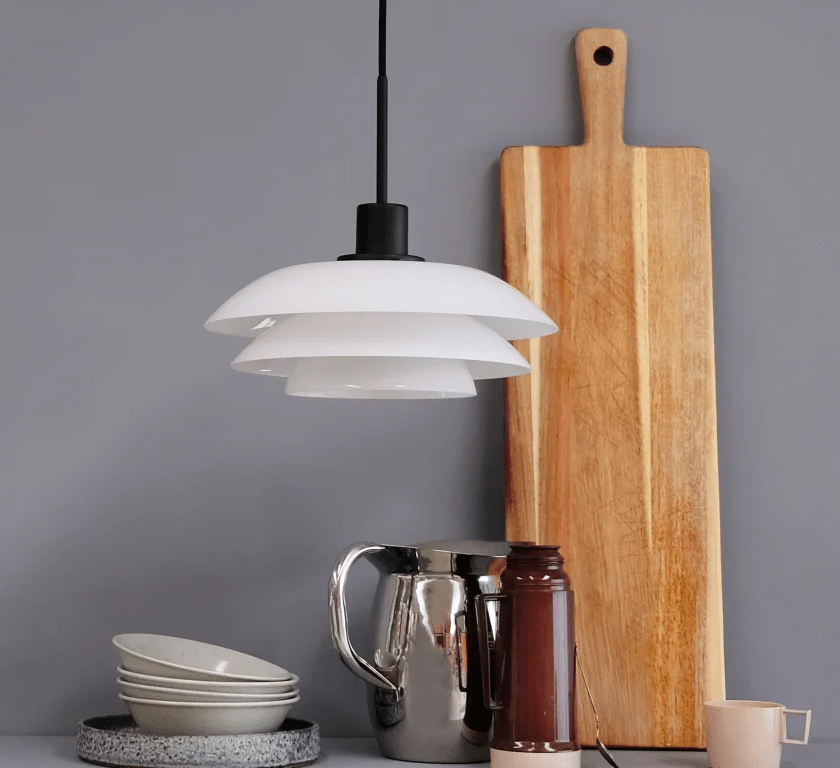 Nowoczesna szklana lampa wisząca Morph 31 w stylu nordyckim