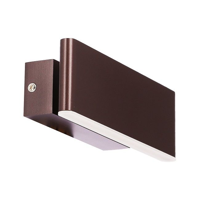 Nowoczesny, brązowy kinkiet obrotowy Nicoletta LED 4W